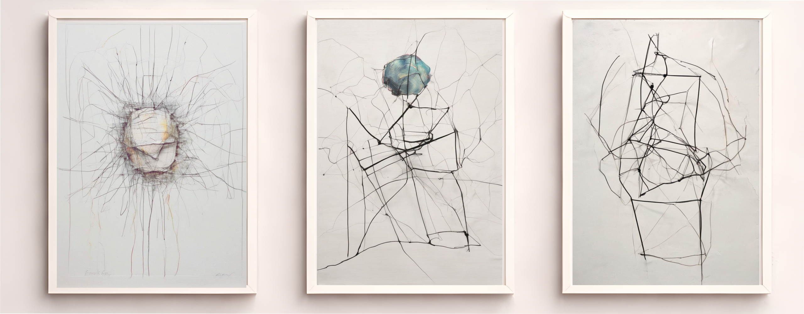 Triptychon Navigation 2 /30 x 20cm/ € 777,-