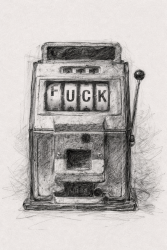 FUCK - 30cm x 40cm - € 374,-